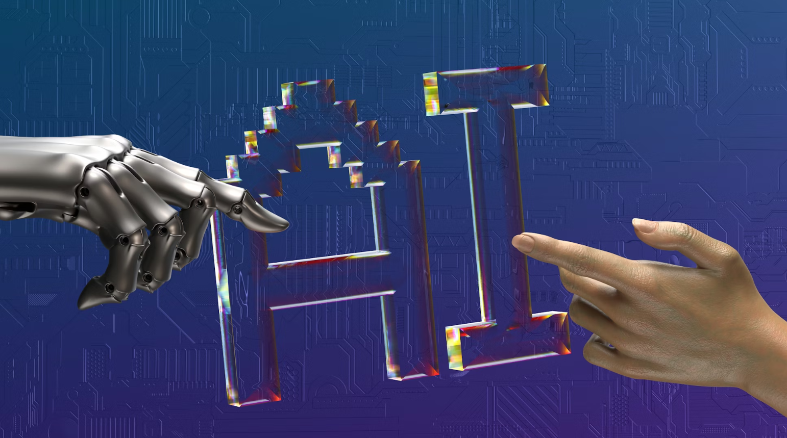 Futuristic AI Technology